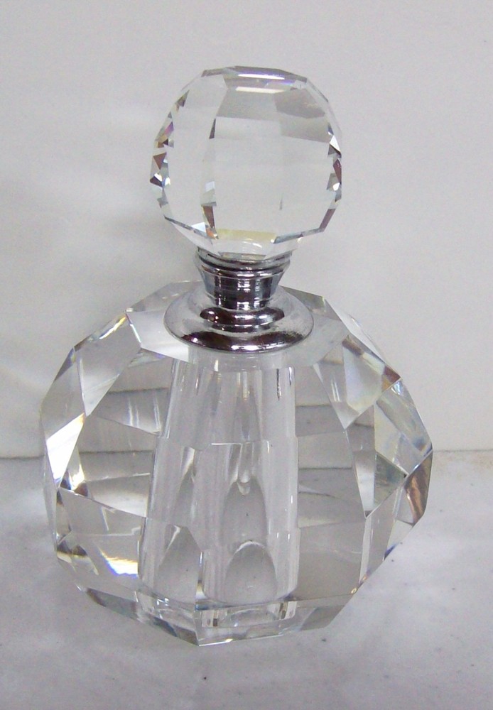 SIMON DESIGNS Beautiful Crystal Perfume Bottle