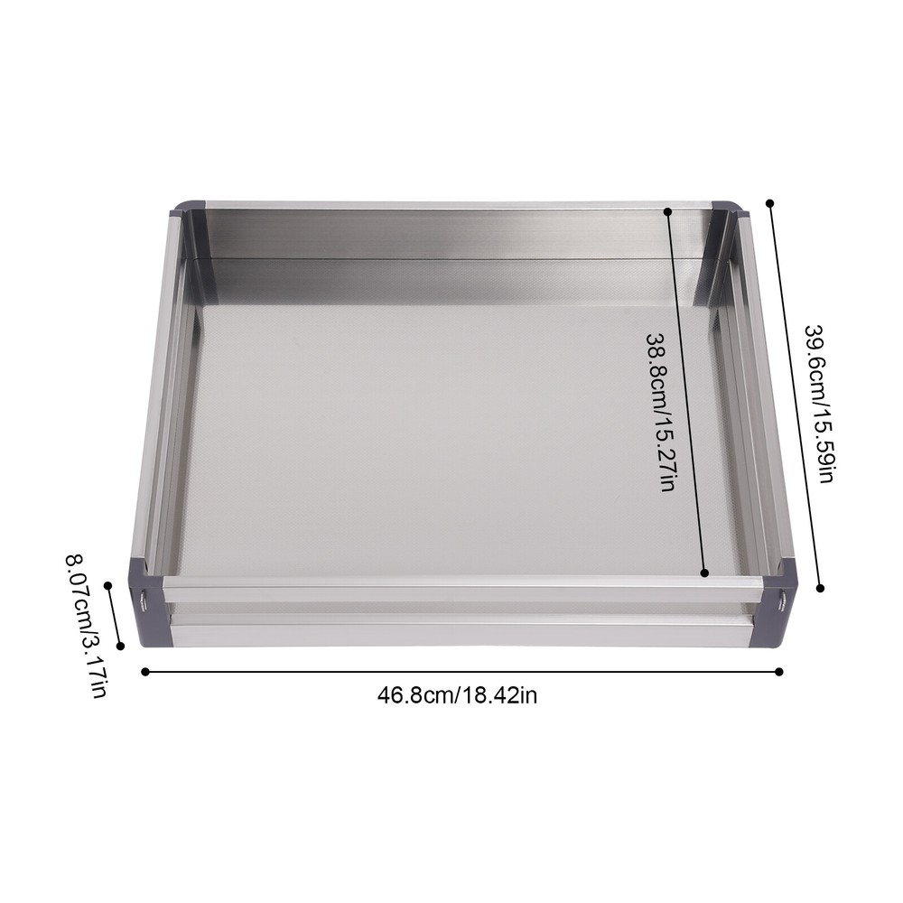 2 Tiers Blind Corner Cabinet Pull-out Organizer Slide Out Kitchen Organizer NEW