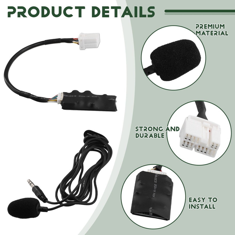 12V Interface AUX Bluetooth Adapter for Accord 2003-2011 2005-20103354