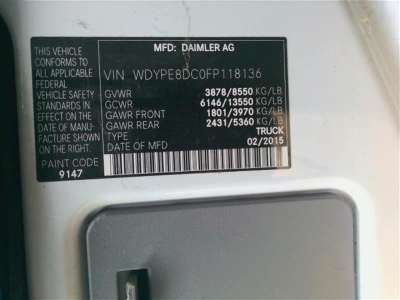 SPRINTV25 2015 Chassis ECM 193795