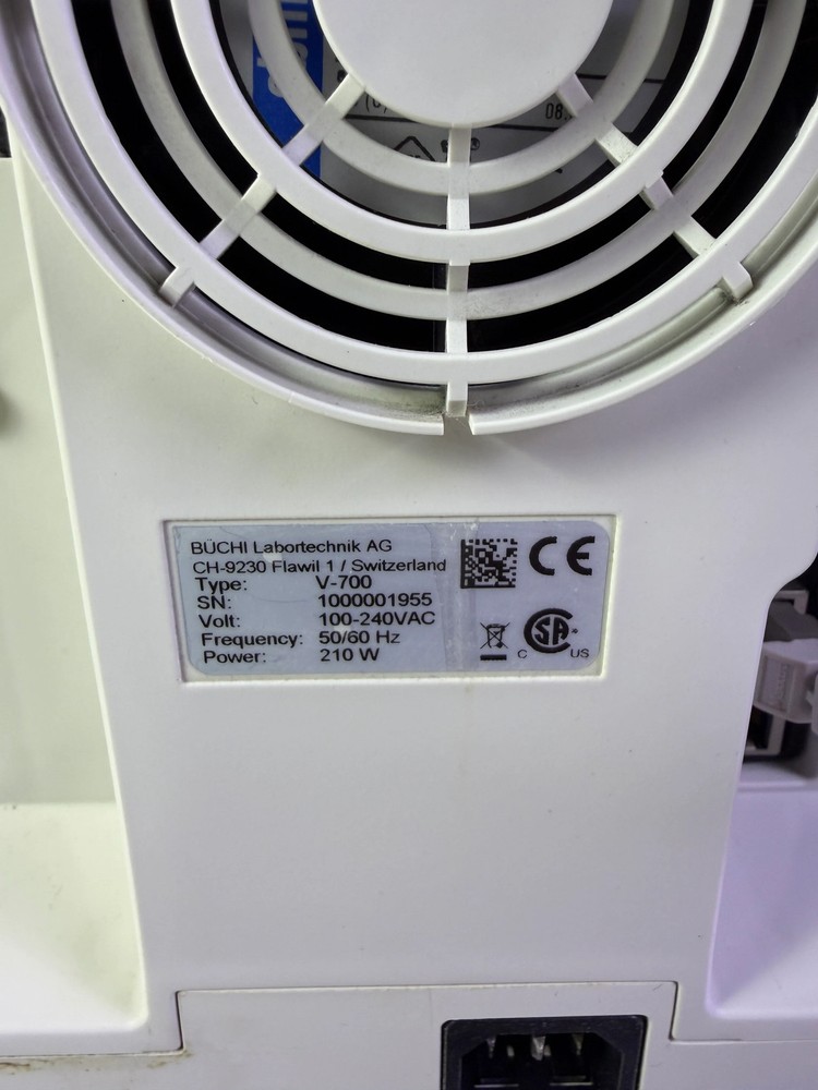 Buchi Vacuum Pump V-700 w/ V-850 Controller 26mbar