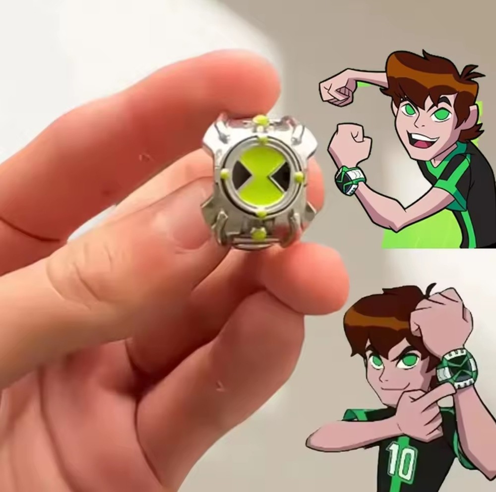 Omnitrix Inspired Ring Adjustable Size