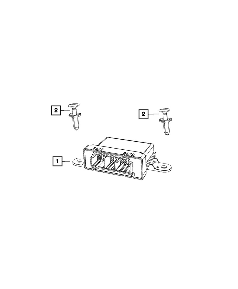 Genuine Mopar Parking Assist Module 68609952AA