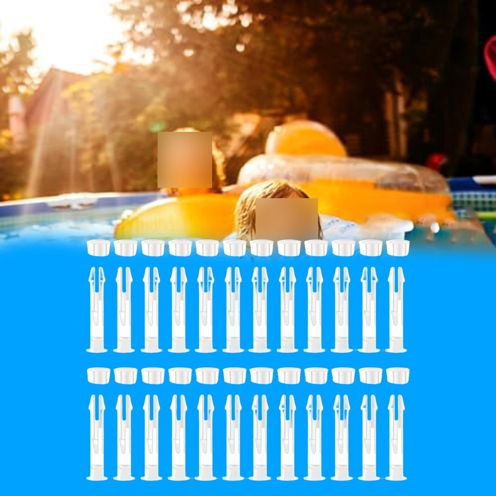 Plastic Pool Joint Pins ABS Material Construction Affordable Maintenance