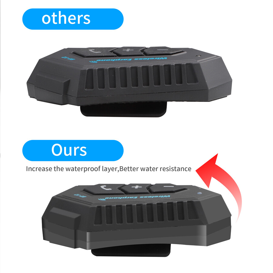 Wireless Bluetooth 5.0 Motorcycle Helmet Headset Hands-free Anti-interference
