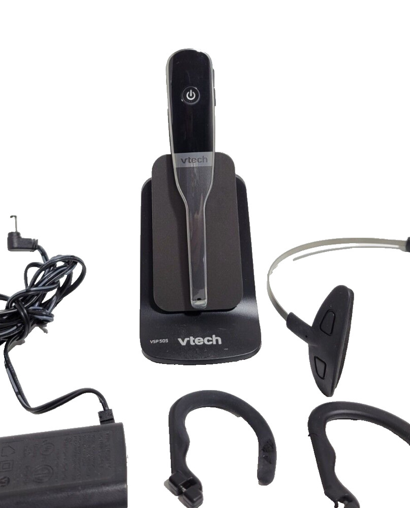 VTECH DECT 6.0 Accessory Cordless Headset VSP505 USED WORKING