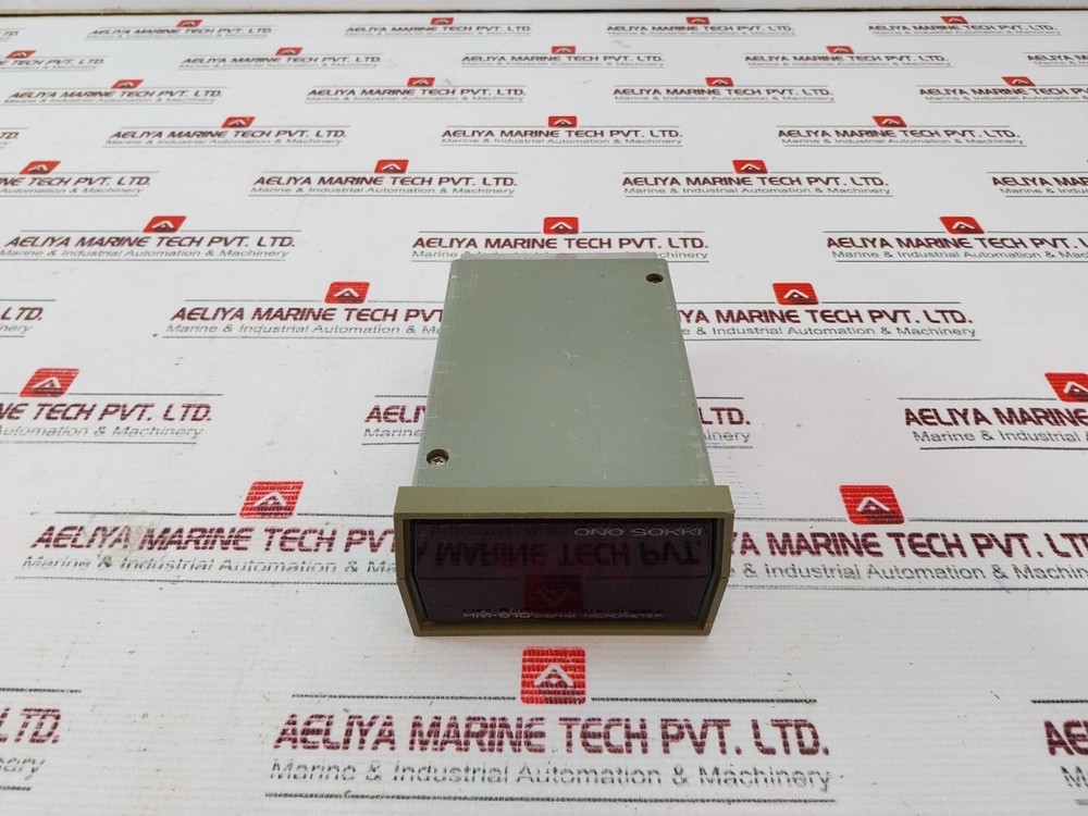 ONO Sokki Hm-610 Digital Tachometer Panel Meter 220v
