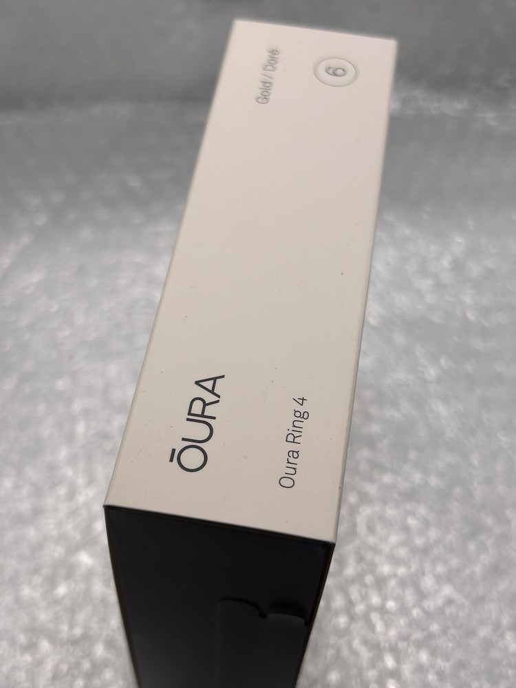 Oura Ring Gen 4 Gold Size 6 G2U