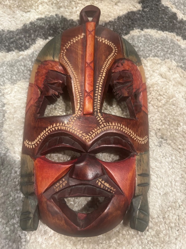 Hand Carved African Mask
