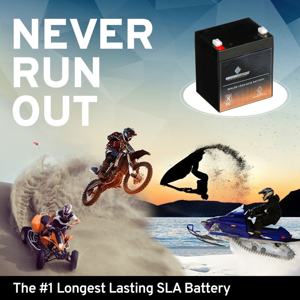 Chrome 12V 4.6AH SLA Battery