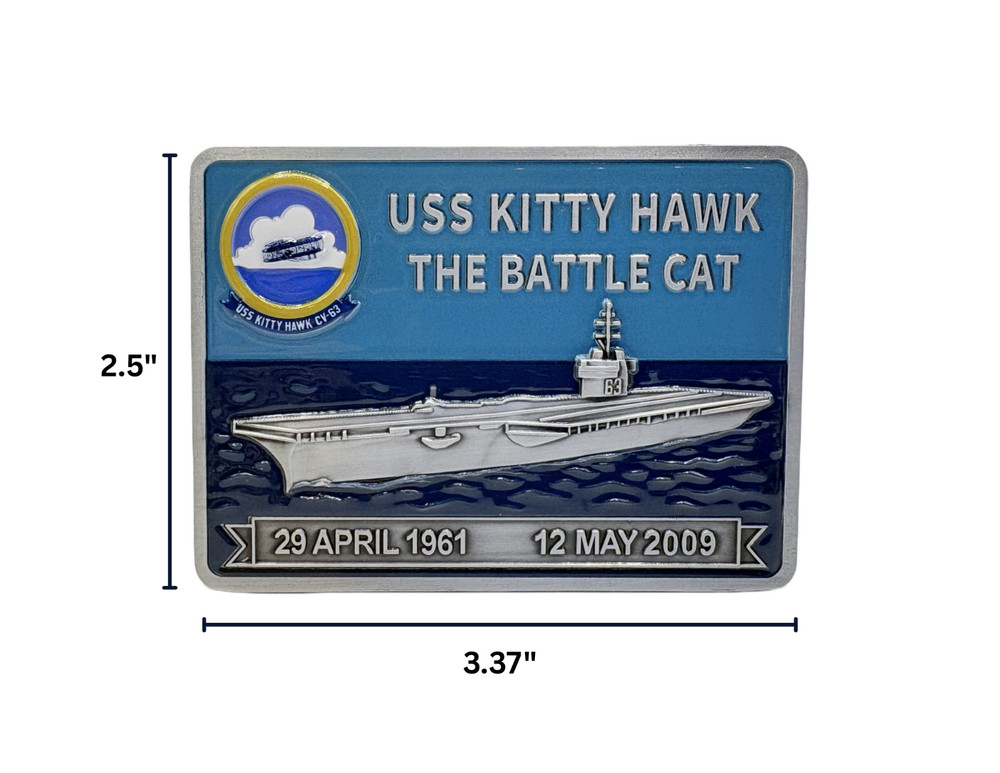 USS Kitty Hawk (CV-63) Commemorative Challenge Coin