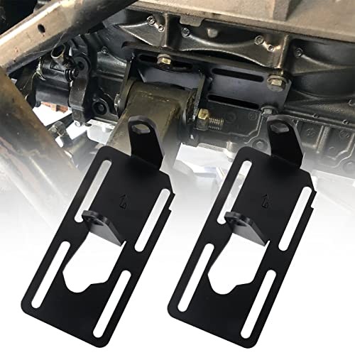 LS Conversion Engine Swap Mounts,1973-1998 Square Body- Adjustable Swap BLACK