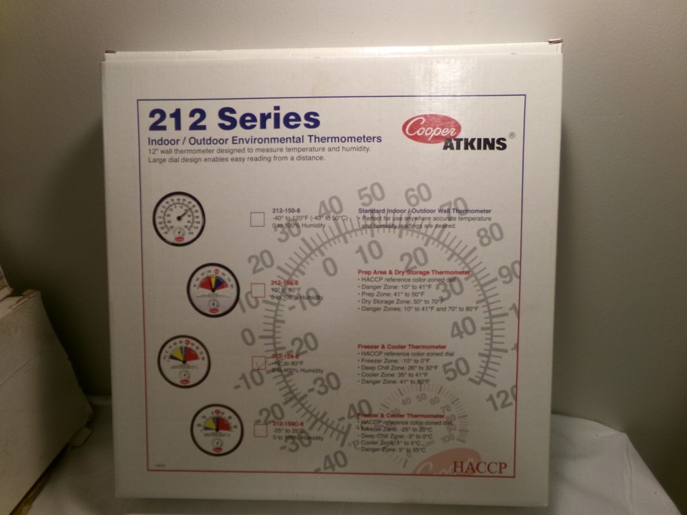 Cooper 212-159 Freezer Thermometer