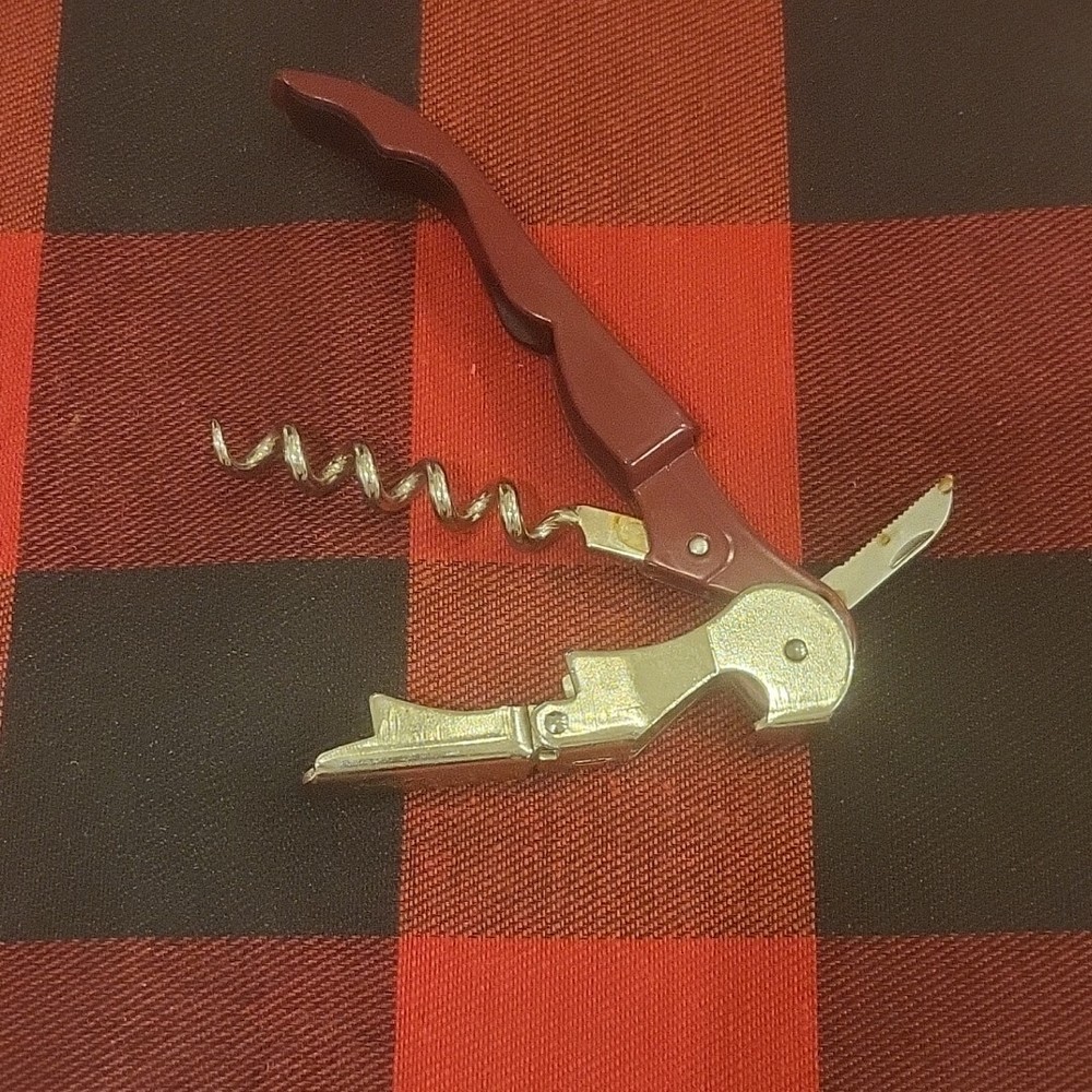 Vintage Corkscrew Wine Opener Lungarotti Winery PULLTAP'S