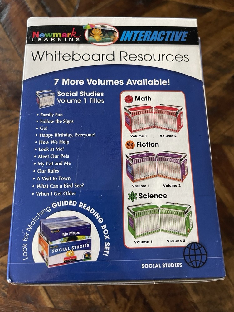Newmark Learning Social Studies Volume 2, Interactive Whiteboard 12 CD Roms