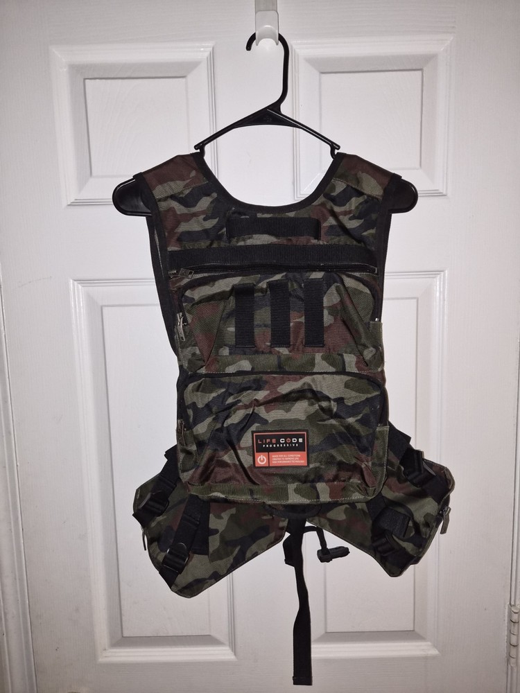 Life Code Progressive Camouflage Tactical Backpack Adjustable Multiple Pockets