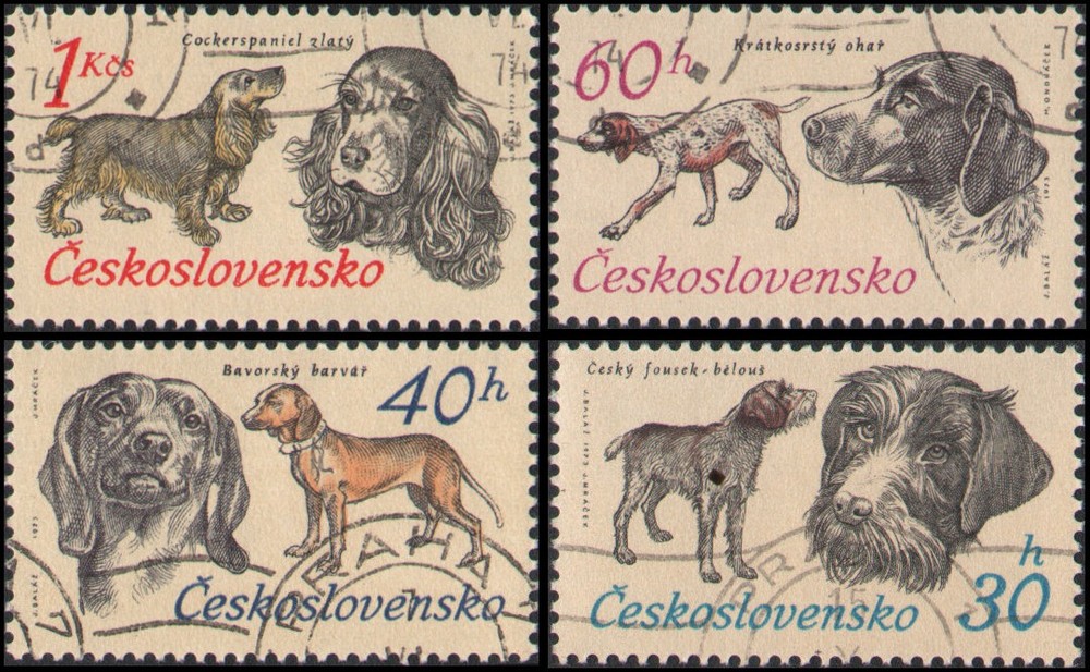 Czechoslovakia #1897-1900 Used