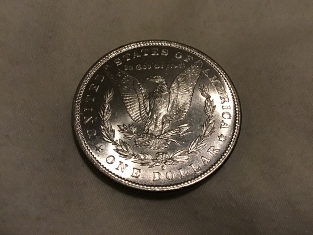 Beautiful 1890 S Morgan Silver Dollar