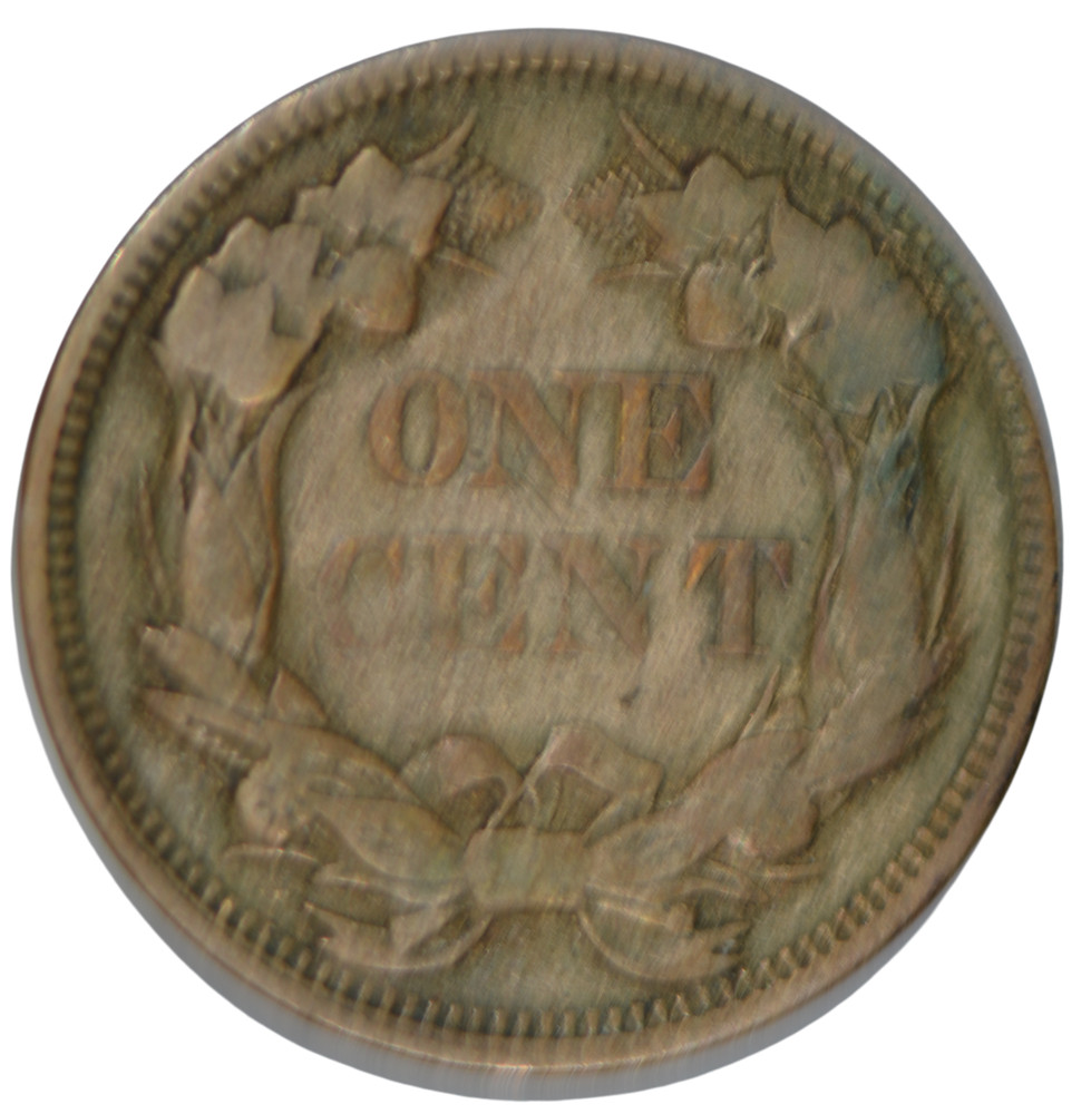 1857 Flying Eagle Cent ~ Fine