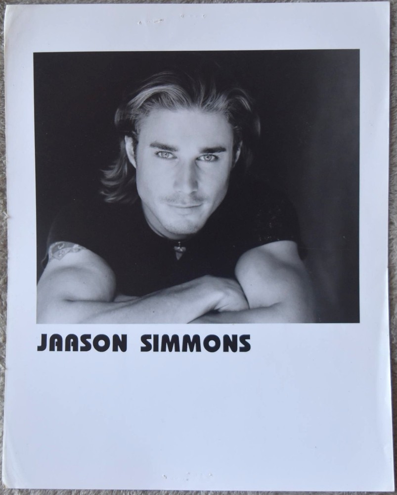 Jaason Simmons Hand Signed Card