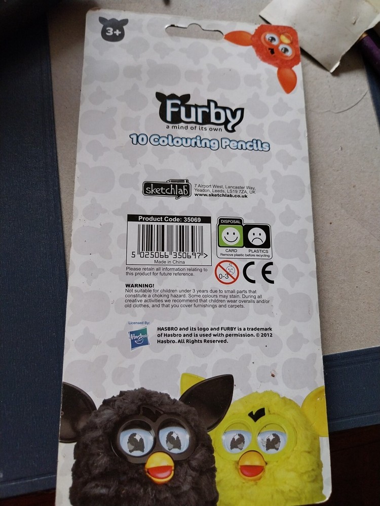 Furby Colouring Pencils 10