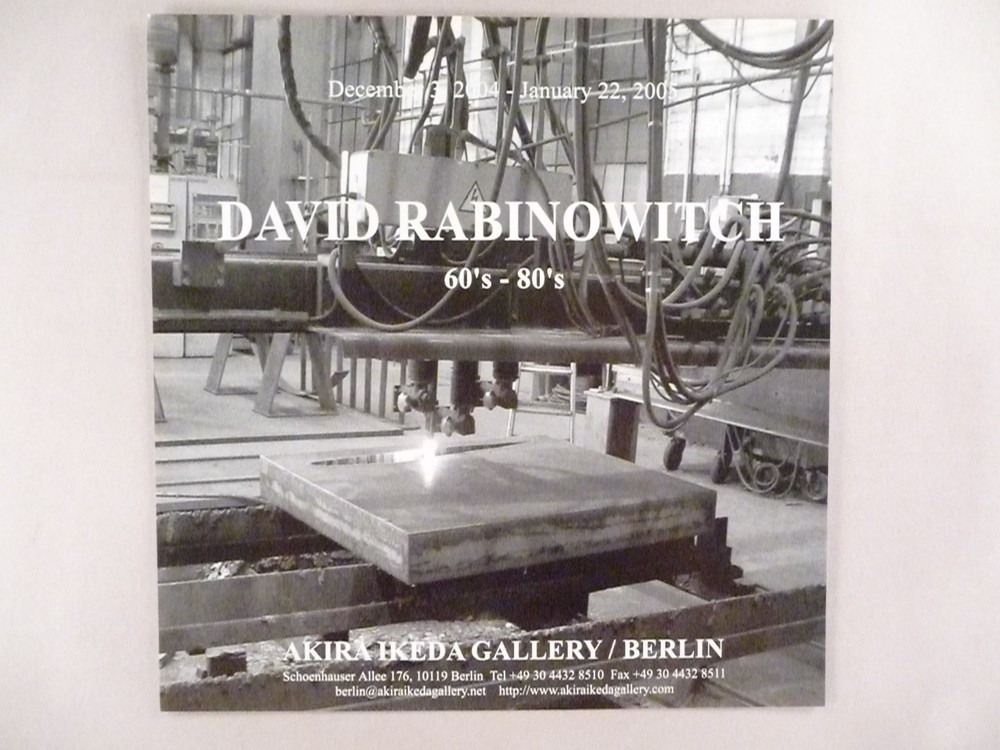 David Rabinowitch MAGAZINE AD - 2004