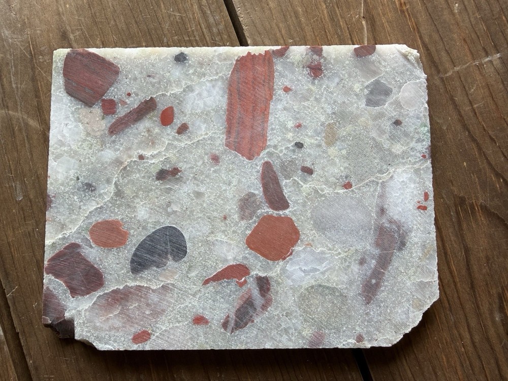 Michigan Pudding Stone slab 3 A+