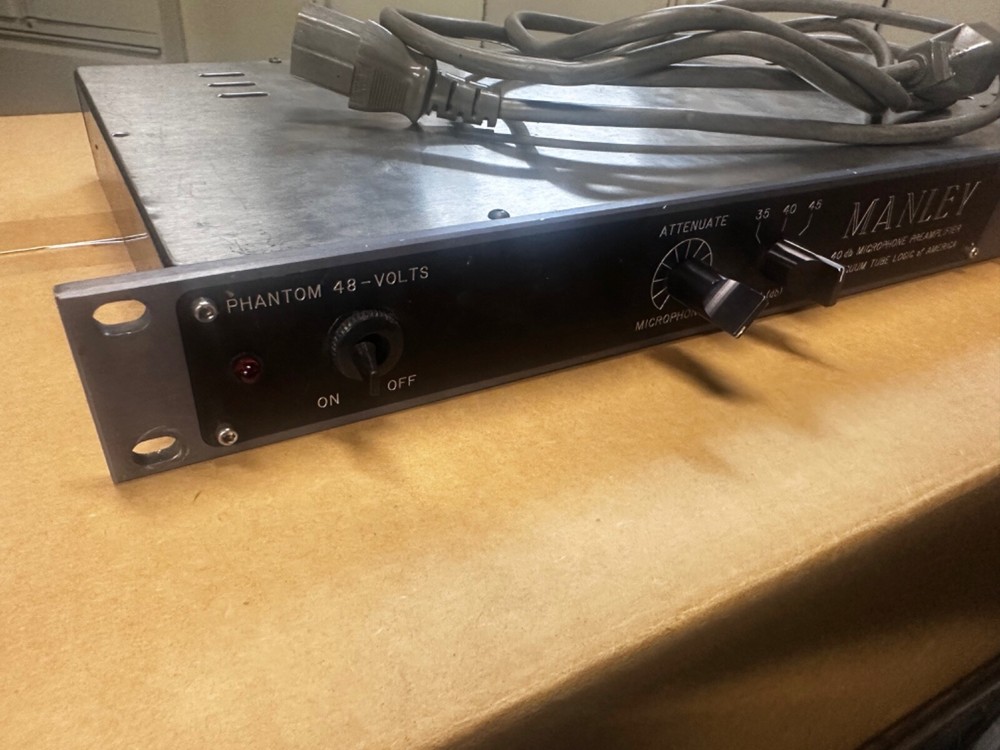 Manley Labs Mono Microphone Preamplifier