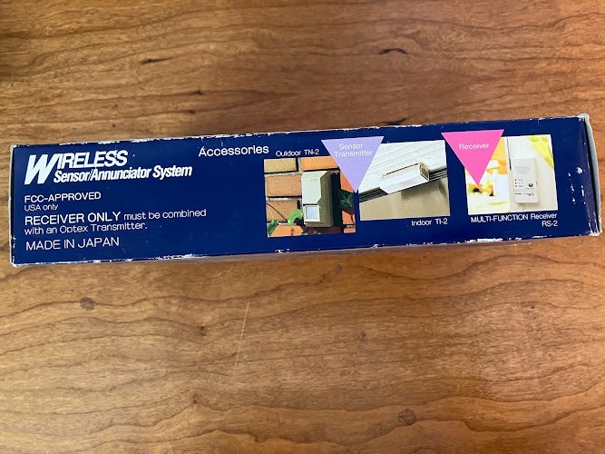 Optex: Wireless Sensor Annunciator System Receiver - RC-2FE