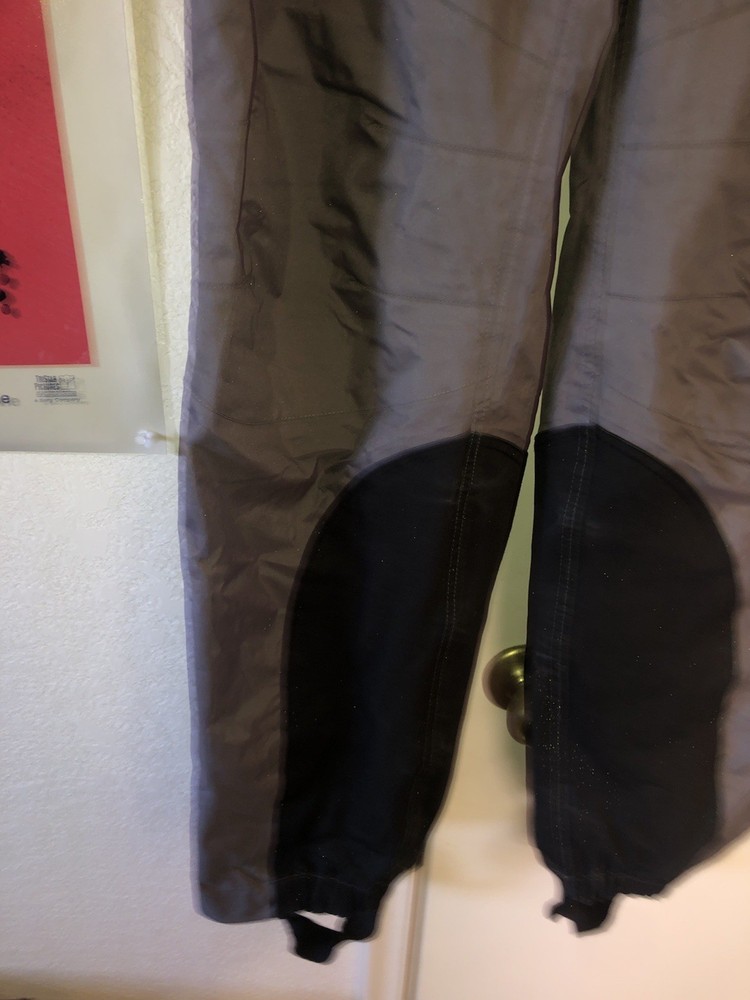 Harley Davidson Riding Rain Suit Jacket Pants Set Size Medium Reflective Gray
