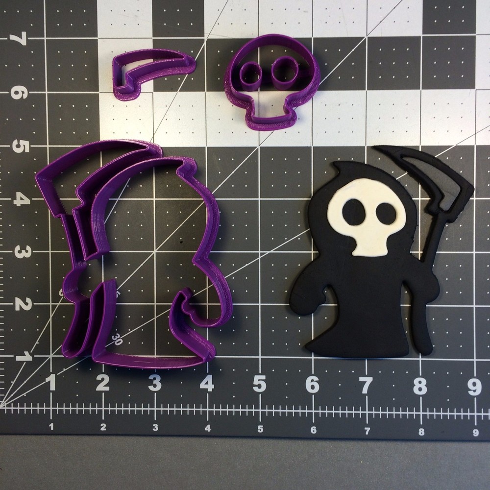 Halloween - Grim Reaper 101 Cookie Cutter Set