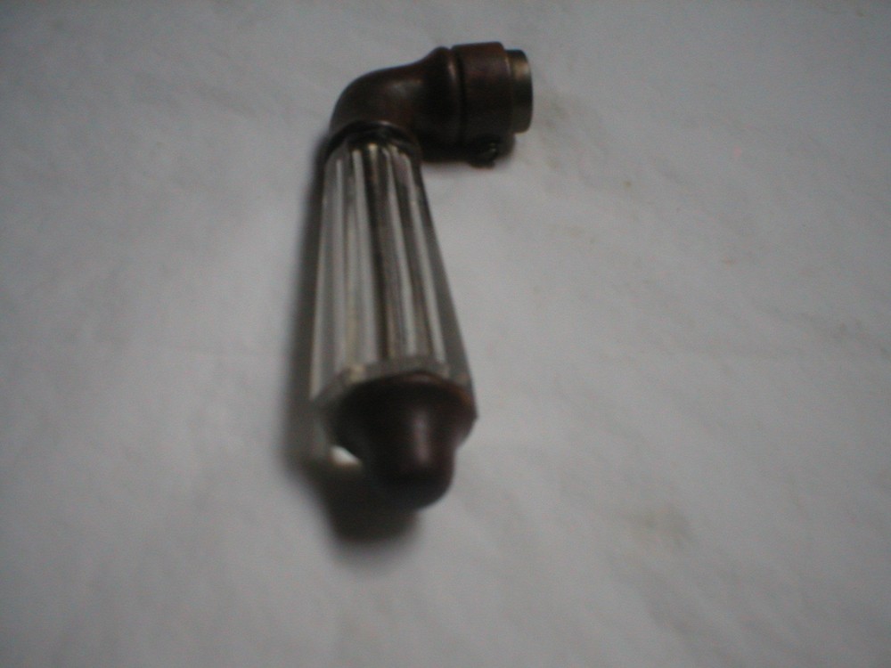 Antique Glass Door Lever Handle