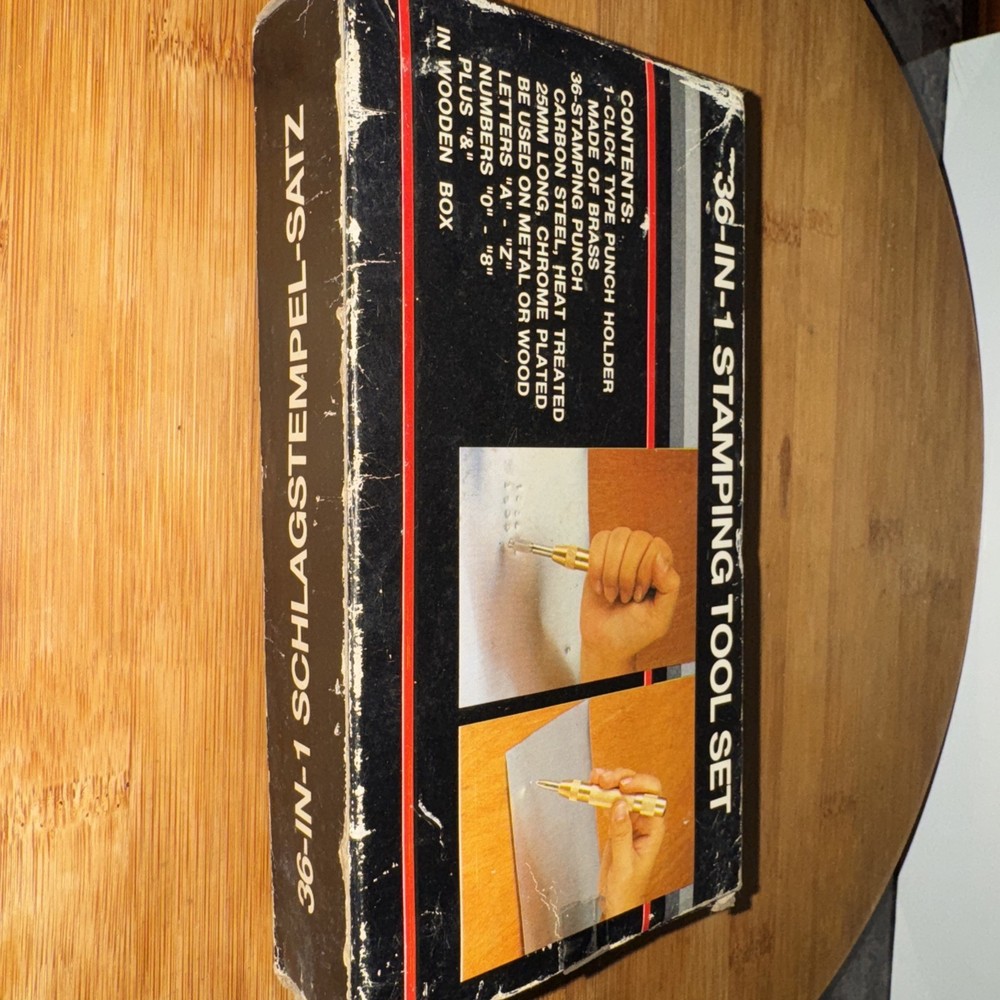 36-1 Stamping Tool Set