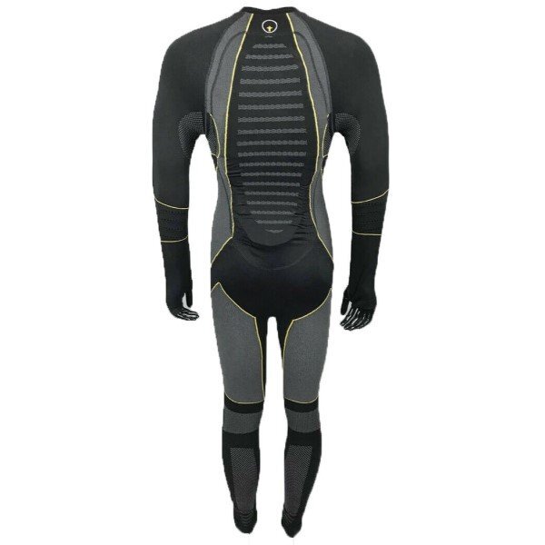 Forcefield Tech 3 Motorcycle Base Layer UnderSuit Black Yellow