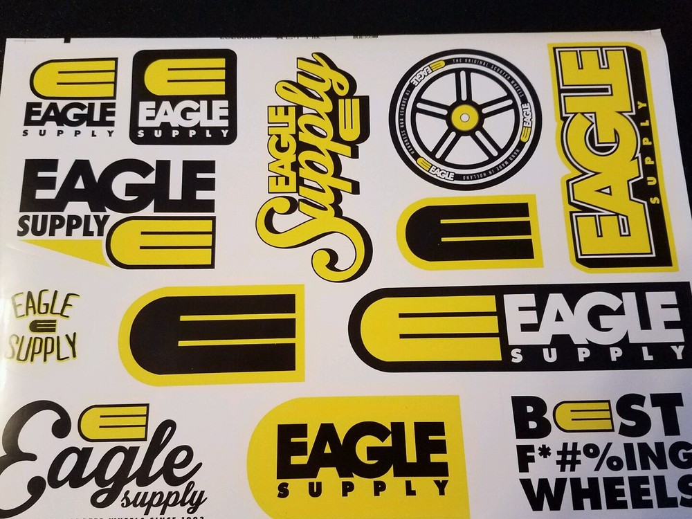 Eagle Scooter Stickers - 13 Stickers