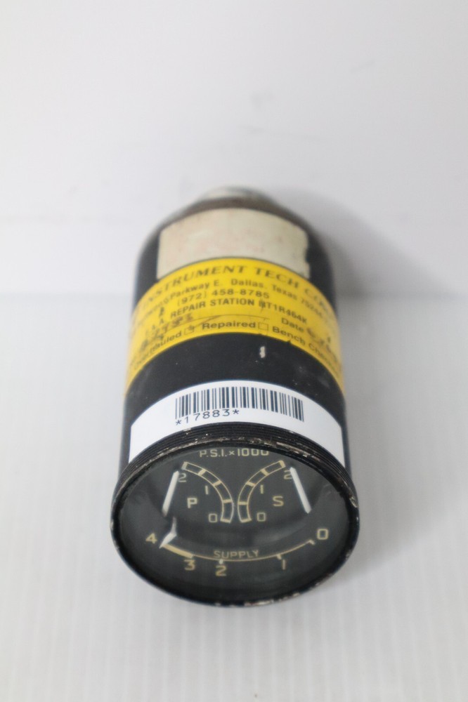 Aircraft Brake Pressure & Supply Indicator