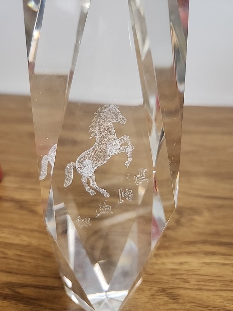 Etched Chinese Crystal