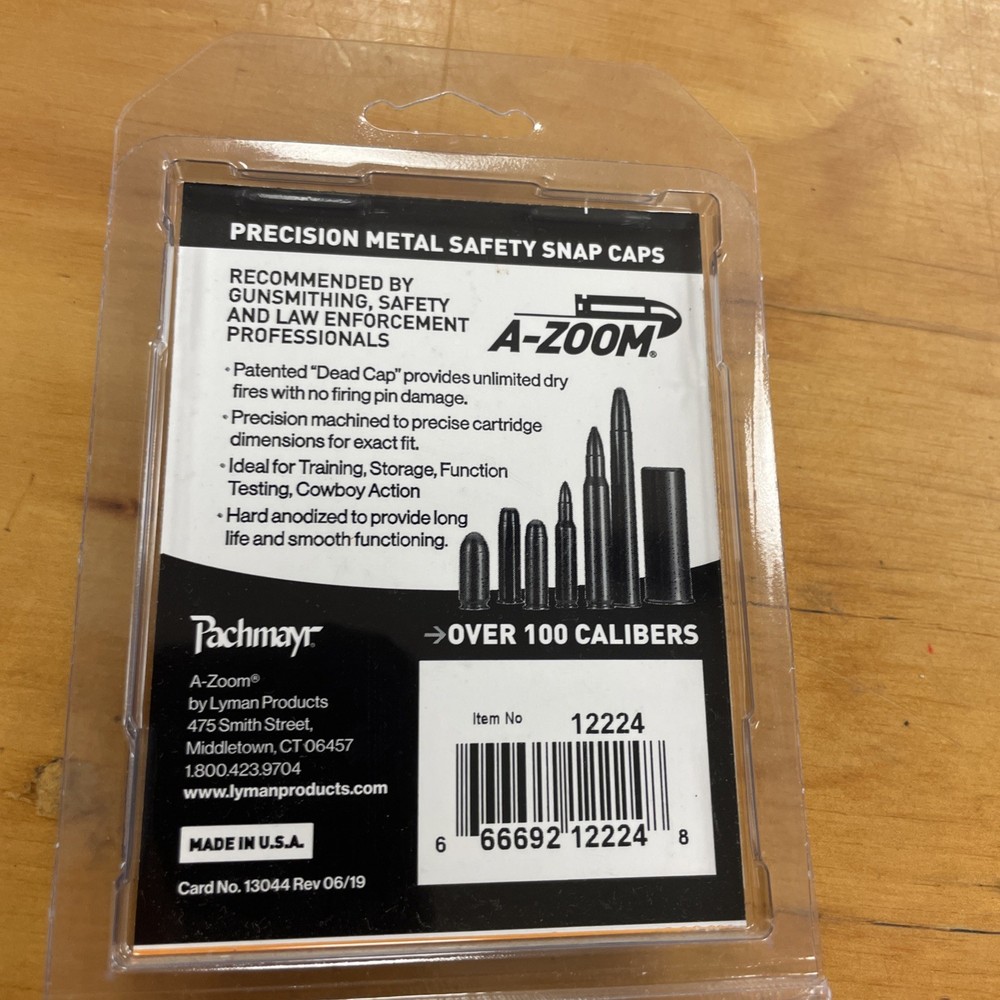 A-Zoom 270 Winchester Precision Snap Caps (2 Pack) 12224
