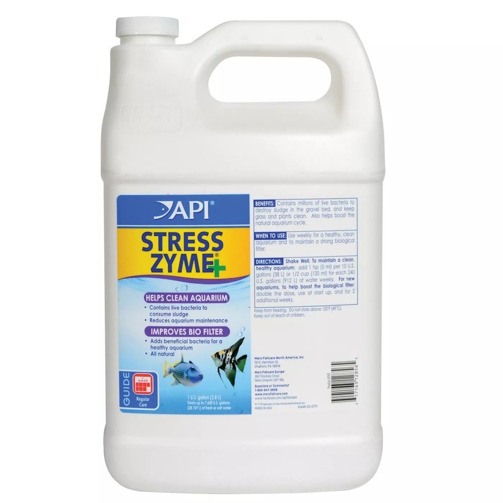 API Stress Zyme Aquarium Water Conditioner 1 Gal