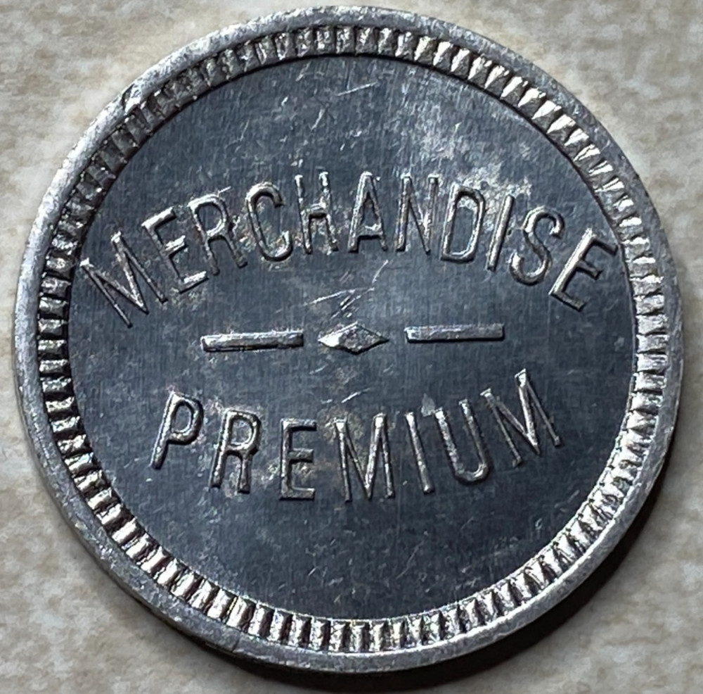 T9070 Merchandise Premium, Unknown Anillo Restrike Arcade Token