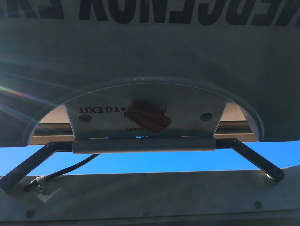 TRANSPEC EMERGENCY EXIT ESCAPE HATCH VENT ALARM BUS Hatch Only No Mounting