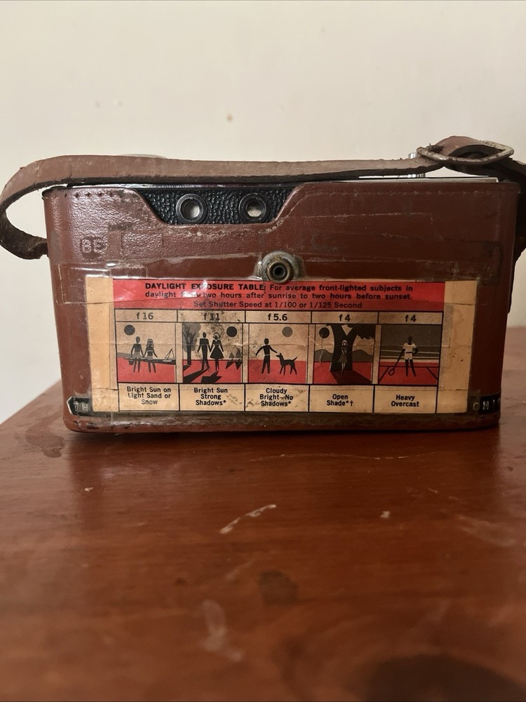 Argus Rangefinder C3 Film Camera with Leather Case