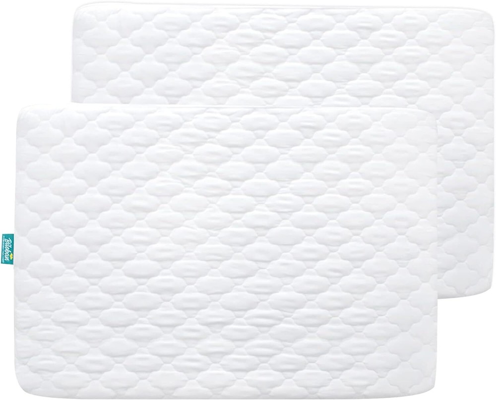 Pack N Play Sheets and Mattress Protector Pad Cover 4 Pack Set