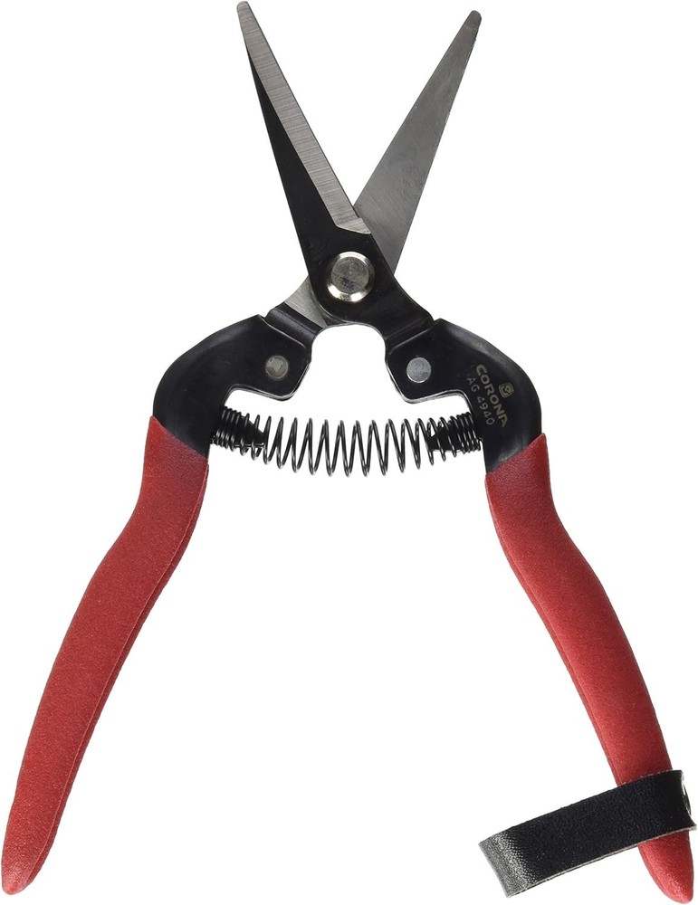Lightweight Long Curved Snips for Efficient Grape Picking - 1-3/4 Inch Blades