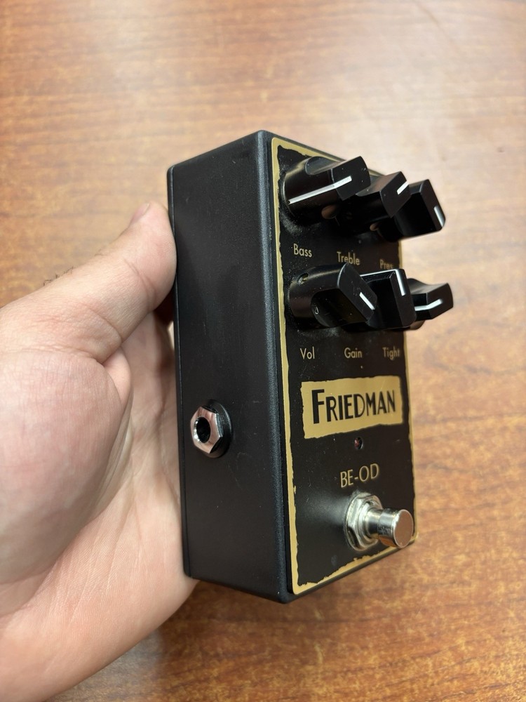 Friedman BE-OD Overdrive Pedal Excellent Condition