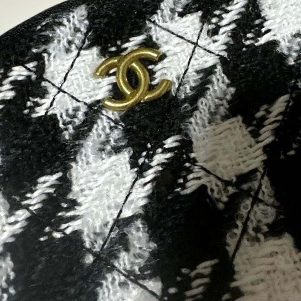 CHANEL Novelty Mini Pouch Wallet