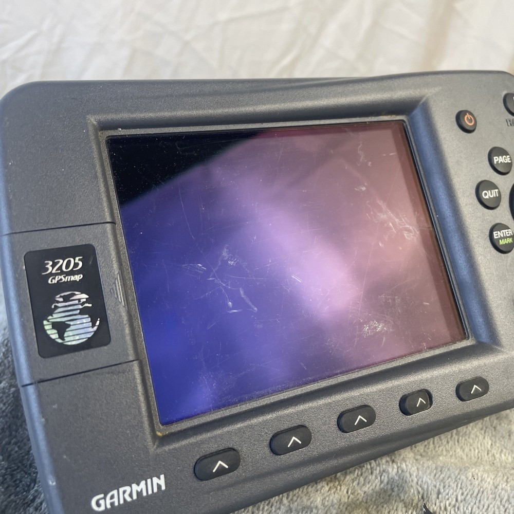 GARMIN GPSMAP 3205 GPS CHART PLOTTER FISHFINDER RADAR MFD Head Unit Only