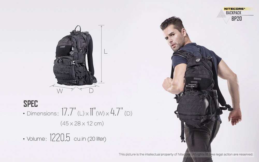 Nitecore BP20 Backpack