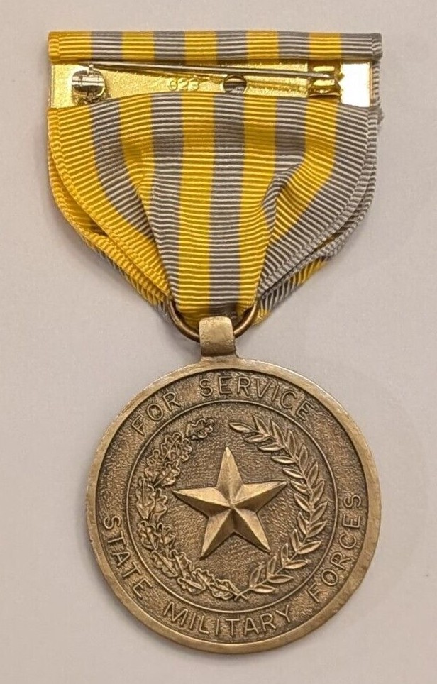 Texas Outstanding Service Medal - Classic or New Millenium - Moiré Drape