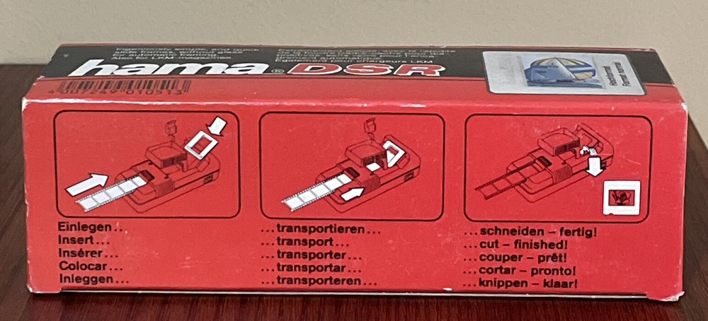 Hama DSR 100 Plastic-Sides Vertical Mounting Made in Germany